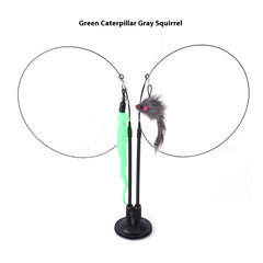 Suction Cup Cat Play Toy