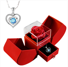 Christmas Necklace Jewelry Box Set