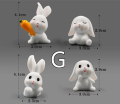 Mini Resin Animal Figurines