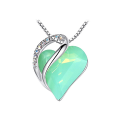 Heart-Shaped Pendant Necklace