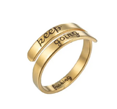 Stainless Steel Double Layer Ring