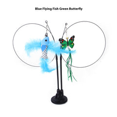 Suction Cup Cat Play Toy