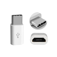 Type-C to Micro USB Charging Adapter with Metal Shell