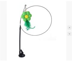 Suction Cup Cat Play Toy